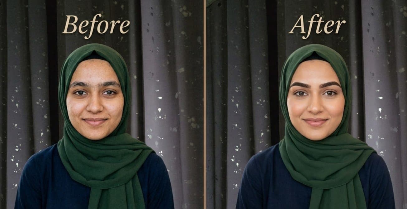 Before and After Client Transformation by Parul Patel